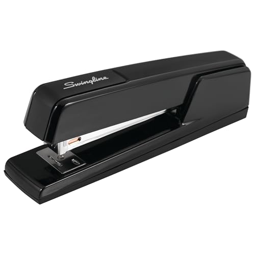 Swingline Stapler, 30 Sheet Capacity, 747 Classic Stapler, Jam Free, Metal, Black (74701)