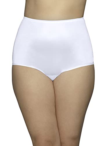 Vanity Fair Women's Perfectly Yours Ravissant Tailored Nylon Brief #15712, Star White, 7
