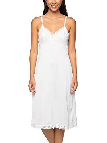 Vanity Fair womens for Under Dresses Full Slip, 26" - Lace White, X-Large US