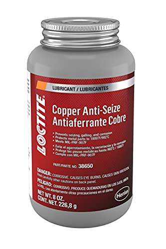 Loctite 38650 Copper Anti-Seize Lubricant Brush Top - 8 oz.