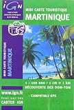 Carte Routire Mini Martinique