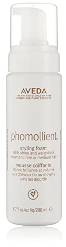 Aveda Phomollient Styling Foam Hair Mousse | Weightless Mousse for Fine to Medium Hair, 6.7 Fl Oz