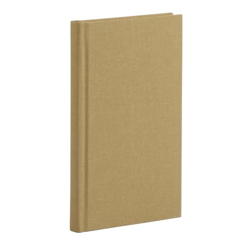 Boorum & Pease Handy Size 7 x 4 3/8 Inch 96-Page Bound Memo Book with Stiff Tan Cover (6559)