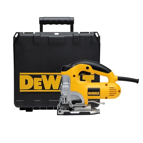 DEWALT Jig Saw, Top Handle, 6.5-Amp, Corded (DW331K)DEWALT 20V MAX Jig Saw, Cordless, Barrel Grip, 3,200 Blade Speed, B