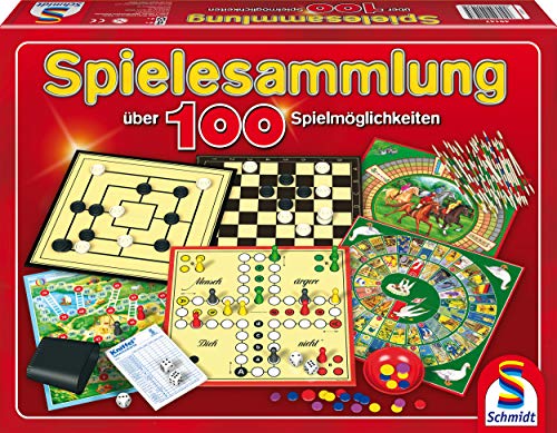 (-37%) Schmidt Spiele 49147 - Spielesammlung, MIt 100 Spielmöglichkeiten