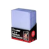 Ultra Pro トップローダーホルダー プレミアム(オールクリア) 25枚入り