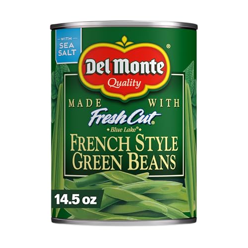DEL MONTE BLUE LAKE French Style Green Beans, Canned Vegetables, 14.5 oz Can