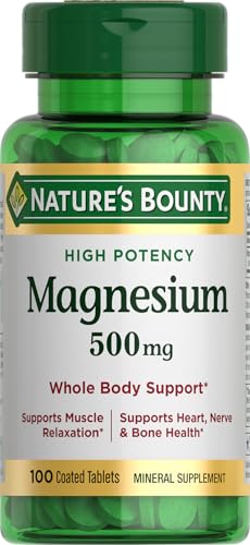 Nature’s Bounty Magnesium 500mg