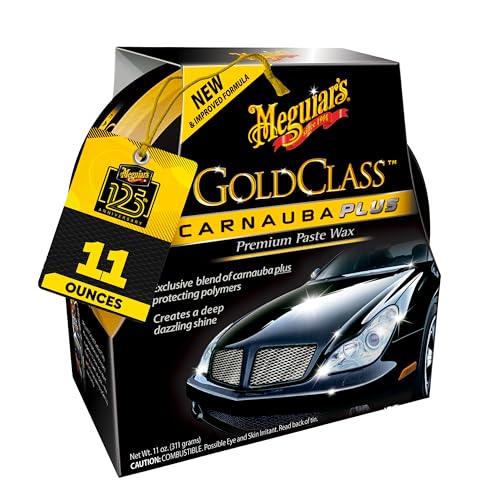 Meguiar's Gold Class Carnauba Plus Paste Wax A highly rated and affordable can of wax that will