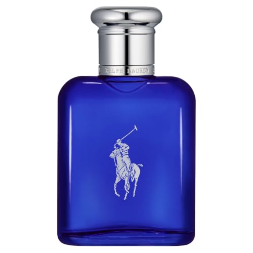 (-48%) Ralph Lauren Polo Blue Eau de Toilette für Herren, erfrischend-aromatischer Duft mit Melone, Gurke & Mandarine, für den aktiven Mann, 75 ml