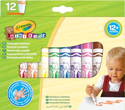 (-20%) CRAYOLA Mini Kids, Filzstifte Kinder Auswaschbar, Ungiftige Filzstifte