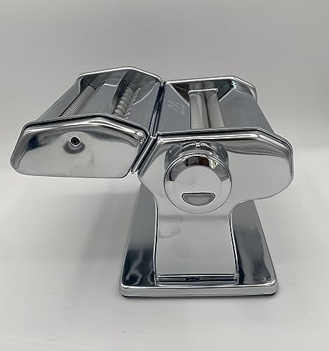 MARCATO Atlas 150 Classic Manual Pasta Maker Machine Chrome Steel