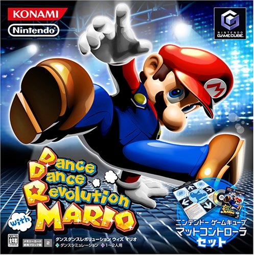 【GC】ゲームキューブの名作・パズル・テーブルゲーム人気投票＆ランキング【PZL・TBL】　28位　Dance Dance Revolution with MARIOの画像