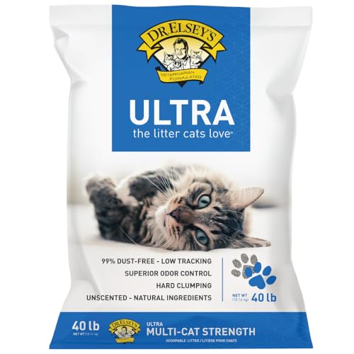 Dr. Elsey's Premium Clumping Cat Litter Ultra 40 lb