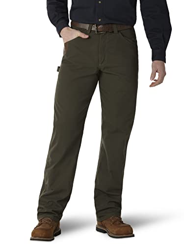 ⚡ BLITZDEAL (-72%) Wrangler Herren Riggs Workwear Carpenter Jeans, Loden, 40W / 34L