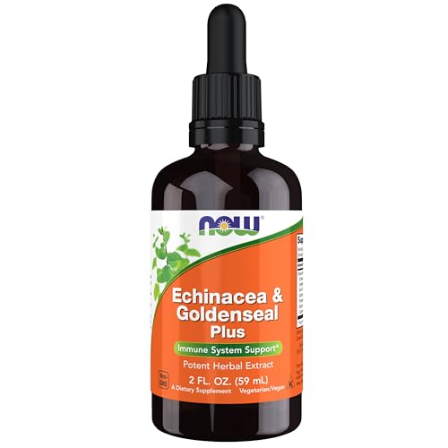 NOW Foods Echinacea & Goldenseal Plus Liquid Extract