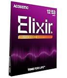 Elixir Nanoweb Phosphor Bronze Light (.012–.053) .12–.53 strings