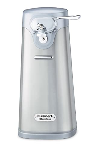 Cuisinart SCO-60 Deluxe Electric Can Opener, Quality-Engineered Motor System Allows you to Open Any Size Can, Stainless 
