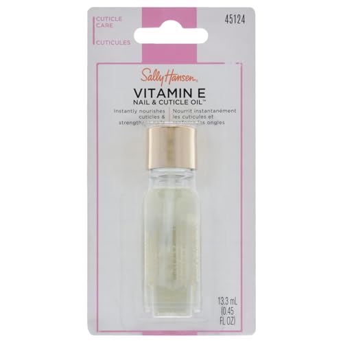 Sally Hansen Vitamin E Nail and Cuticle Oil™, Natural Essential Oil, Vitamin E, Nourish and Condition Dry Nails and Cuticles