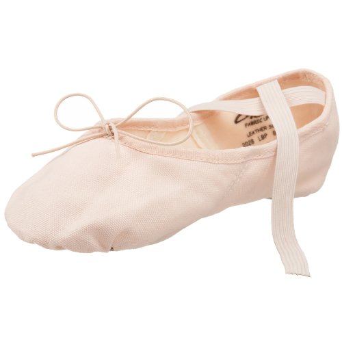 Capezio womens Canvas Juliet dance shoes, Light Ballet Pink, 6.5 Wide US