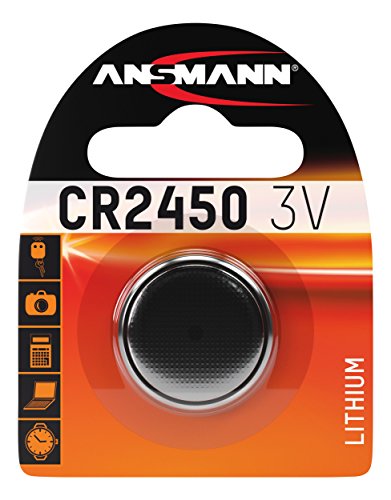 🔥 STARKER PREIS (-62%) ANSMANN 5020112 Knofpzelle Batterie Lithium CR2450 - 3V