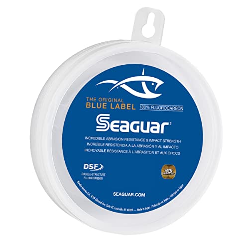 Seaguar Blue Label 100% Flourocarbon Fishing Line (DSF), 30lbs, 50yds Break Strength/Length - 30FC50