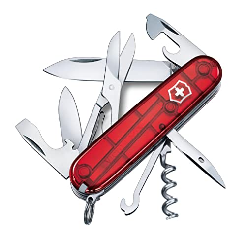 (-29%) Victorinox Schweizer Taschenmesser Climber - Multitool, 14 Funktionen, Rot