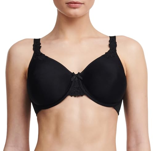 🔥 STARKER PREIS (-56%) Chantelle Damen Hedona Bedeckender Gemoldeter BH, Schwarz, 90D