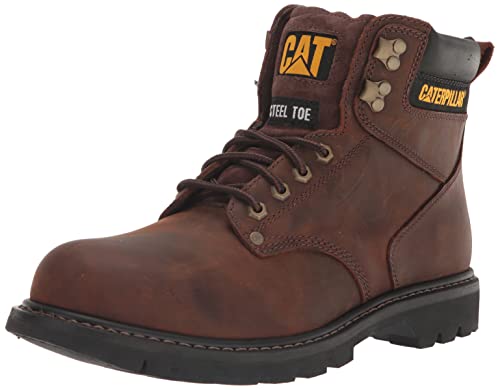 Caterpillar Men's Second Shift ST Work Boot,Dark Brown,9.5 M US
