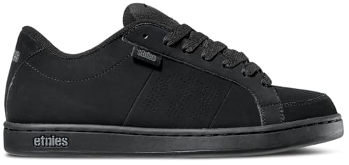 (-39%) Etnies Kingpin – Klassischer Skate-Heritage-Fashion-Stil mit angesagtem, verstärkte Cupsole, Alltagssneaker - Black/Black - 46