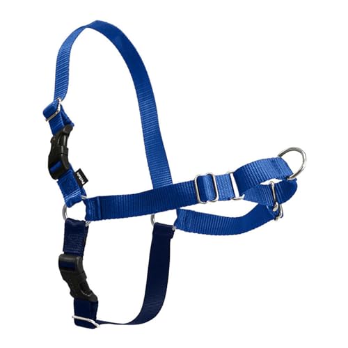 PetSafe Easy Walk No-Pull Dog Harness, Medium, Royal Blue/Navy