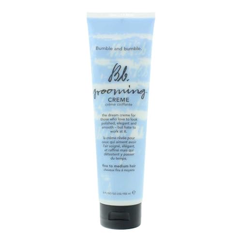 Bumble and bumble. Grooming Creme Hair Styling Cream | Smoothing + Subtle Hold |Adds Sheen and Moisture | For Wavy and Straight Fine to Medium Hair, 5 Fl Oz