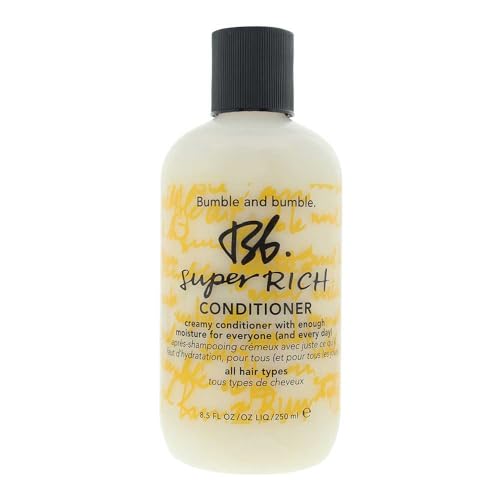 Bumble and bumble. Super Rich Hair Conditioner For Every Day | Hydrating + Adds Shine | Curly, Wavy, Straight | With Glycerin + Avocado Oil, 8.5 Fl Oz
