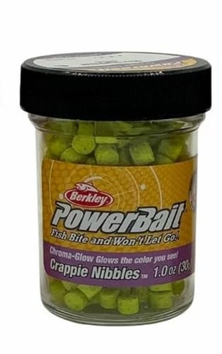 Berkley Chroma-Glow Crappie Nibbles Easiest to Use Coming in a convenient cube-like shape, this