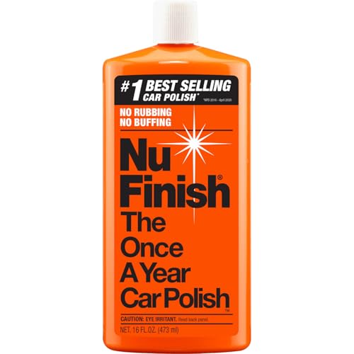Nu Finish The Once A Year Car Polish Liquid - 16 OZ