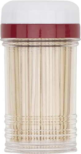 GoodCook Everyday Shake-A-Pick Toothpicks with Dispenser, 200 Picks