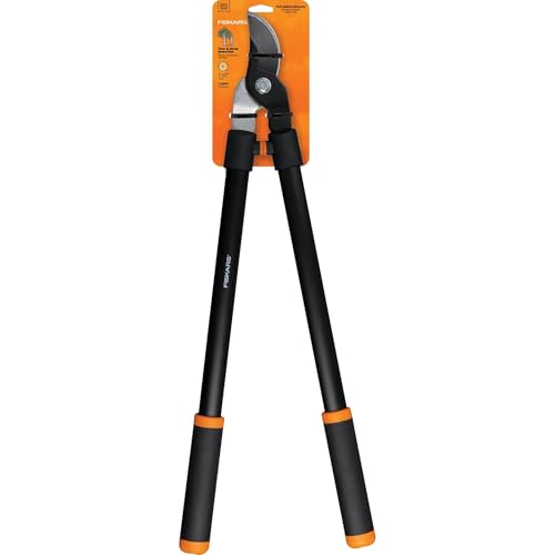 Fiskars 28" Loppers for Tree Trimming, Heavy Duty, Rust-Resistant Sharp Bypass Steel Blade Loppers, Branch Cutter u