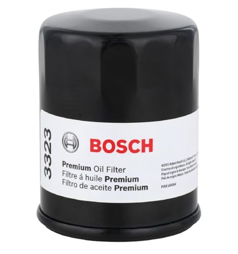 BOSCH 3323 Premium Oil Filter With FILTECH Filtration Technology - Compatible With Select Acura MDX, RDX, RSX, TL; Chrysler; Dodge; Ford; Honda Accord, Civic, CR-V, Pilot; Infiniti; Nissan + More