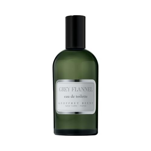 Geoffrey Beene Grey Flannel Men's Perfume, Eau De Toilette Daytime Luxurious Spray, 4 oz