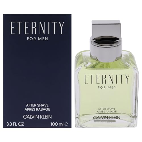 CALVIN KLEIN Eternity - After Shave for Men - Woody-Aromatic Fragrance - Nourishes and Cools After Shaving - 100 ml