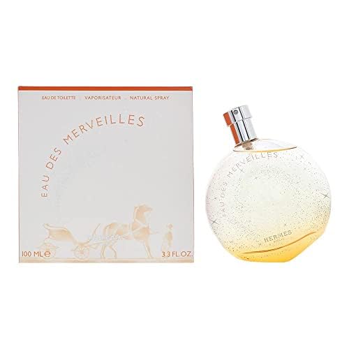 Hermes Eau Des Merveilles For Women. Eau De Toilette Spray 3.3 Oz.