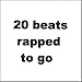 Song Beat # 7 by Afterthem on 20 Beats Rapped to Go at Amazon