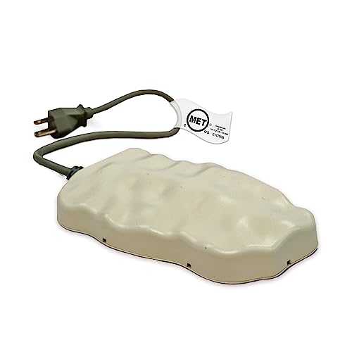 K&H Pet Products Super Ice Eliminator Bird Bath Heater, Safety Listed Submersible Bird Bath Deicer for Wild Birds Outside in Winter, Energy Efficient, Paintable Enamel, Automatic - Natural Rock 80W