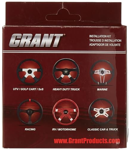Grant Products 3196 Standard Installation Kit for Grant Steering Wheels for 76-86 Jeep CJ-5, CJ-7, CJ-8, 87-95 YJ Wrangler, 84-95 Cherokee XJ Models