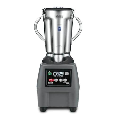 Waring Commercial CB15 Ultra Heavy Duty 3.75 HP Blender, Electric Touchpad Contr