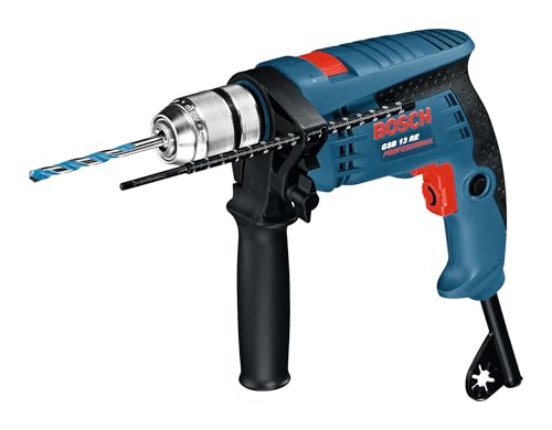 (-53%) Bosch PRO Schlagbohrmaschine GSB 13 RE (Leistung 600 Watt, inkl. Tiefenanschlag 210mm, Schnellspannbohrfutter 13mm)