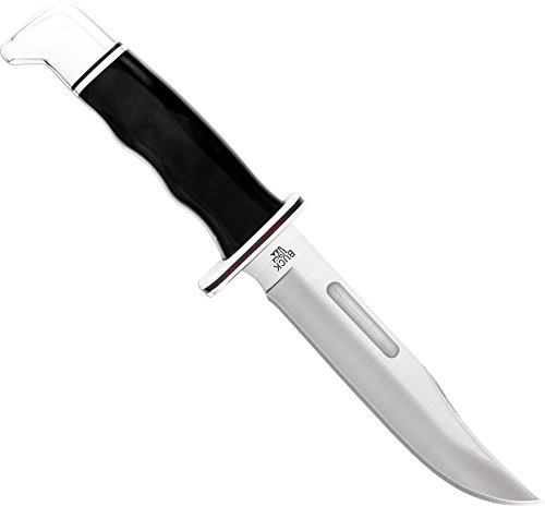 Buck Knives 119 Special Hunting Knife, 6" Fixed Blade, Full Tang Design, Phenolic Handle, 420HC Stainless Steel Clip Point Blade, Sheath Included, Knife Made in the USA, 7.5 oz