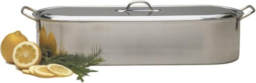 RSVP International RSVP Endurance Stainless Steel Fish Poacher, 18-inch