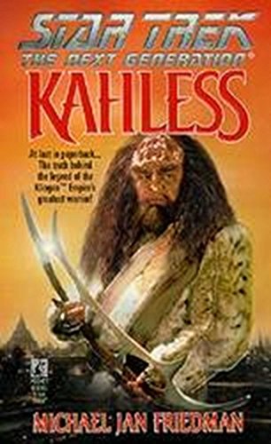 Kahless (By: Michael Jan Friedman) cover