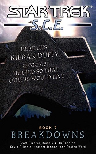 Breakdowns (By: Keith R.A. DeCandido,Kevin Dilmore,Scott Ciencin) cover